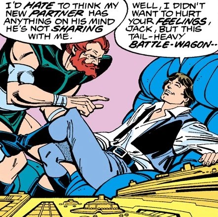 Crimson Jack et Han Solo Crimson Jack et Han Solo