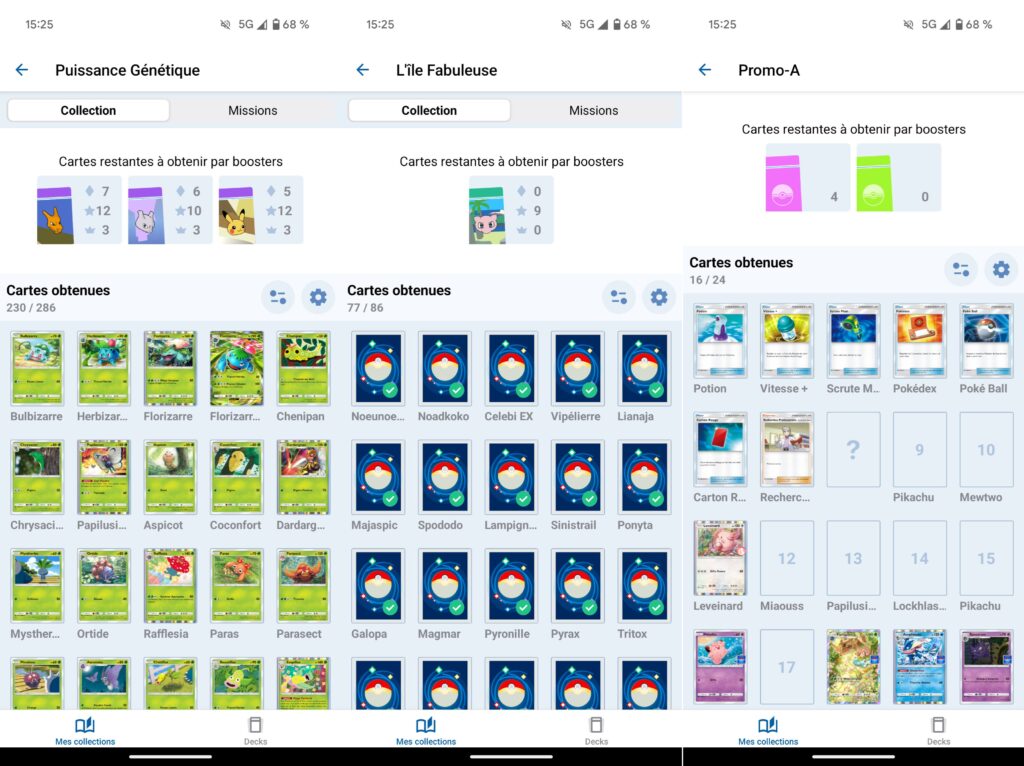L'application Boosters Pocket // Source : Numerama L'application Boosters Pocket // Source : Numerama