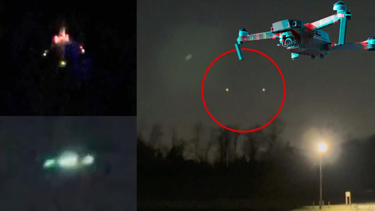 Plusieurs drones ont été observés dans le ciel des États-Unis. // Source : X / Andy Kim Plusieurs drones ont été observés dans le ciel des États-Unis. // Source : X / Andy Kim