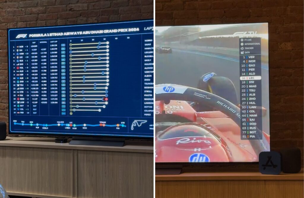 Des cartes interactives comme dans un jeu vidéo ou du multi-cam pour changer de pilote : F1 TV est très moderne. Des cartes interactives comme dans un jeu vidéo ou du multi-cam pour changer de pilote : F1 TV est très moderne.
