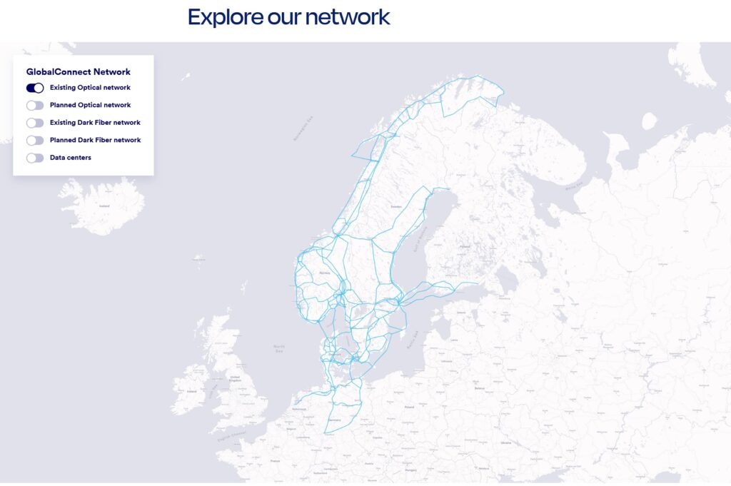 GlobalConnect Carrier réseau nordique GlobalConnect Carrier réseau nordique