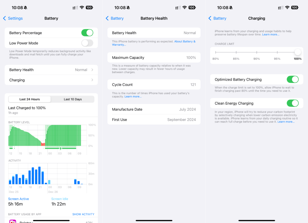 Sur les derniers iPhone, Apple a mis en place de nombreuses optimisations pour prolonger sa batterie. Sur les derniers iPhone, Apple a mis en place de nombreuses optimisations pour prolonger sa batterie.
