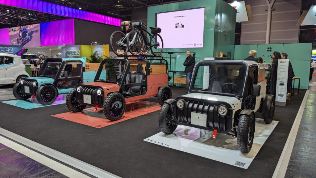 Le quadricycle Kilow est fabriqué en France par exemple // Source : Raphaelle Baut pour Numerama Le quadricycle Kilow est fabriqué en France par exemple // Source : Raphaelle Baut pour Numerama