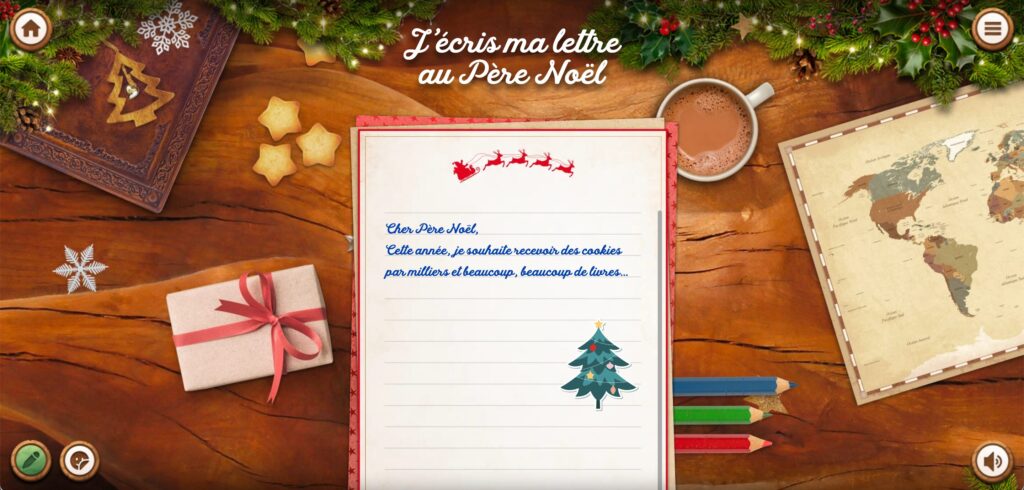Vous pouvez taper votre lettre dans l'interface. // Source : Capture d'écran Vous pouvez taper votre lettre dans l'interface. // Source : Capture d'écran
