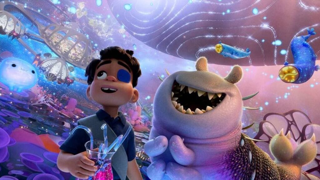 L'univers merveilleusement coloré d'Elio // Source : Disney/Pixar L'univers merveilleusement coloré d'Elio // Source : Disney/Pixar