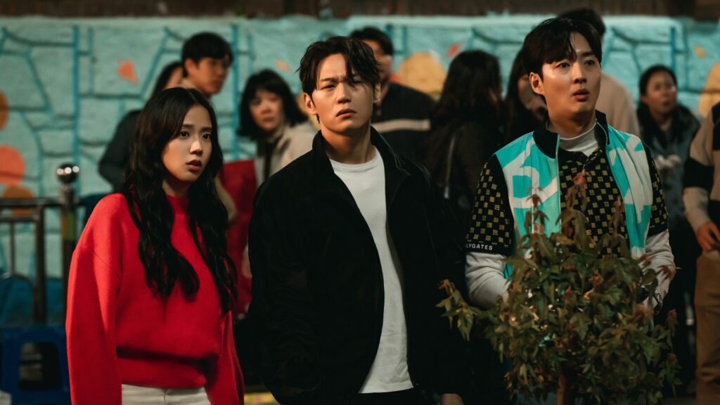 Un couple au coeur d'une apocalypse zombie. // Source : Prime Video Un couple au coeur d'une apocalypse zombie. // Source : Prime Video