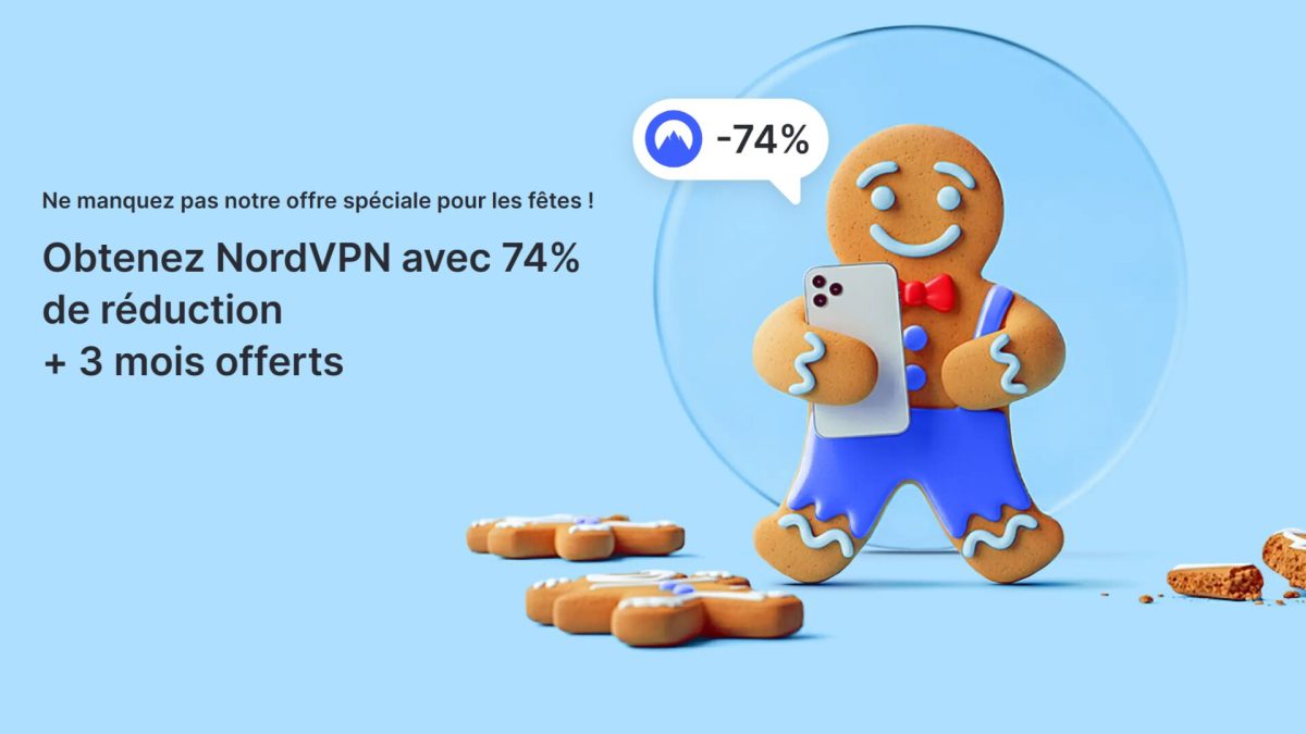 NordVPN fin d'année // Source : NordVPN NordVPN fin d'année // Source : NordVPN