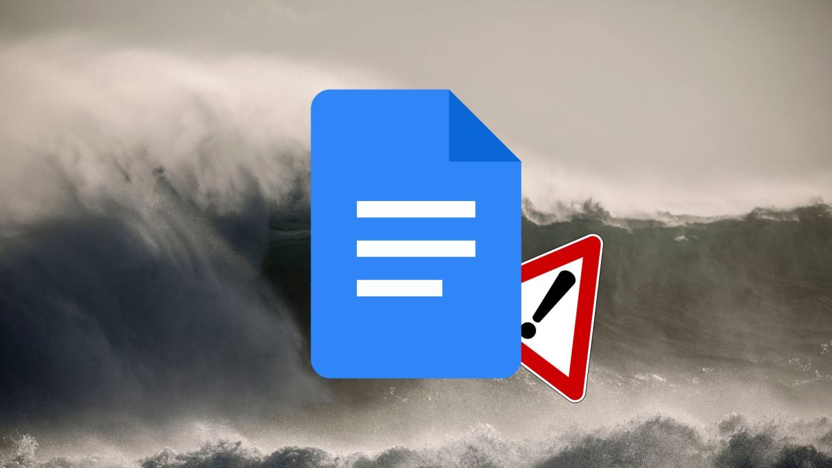 Google Docs a déclenché une alerte tsunami // Source : Montage Numerama Google Docs a déclenché une alerte tsunami // Source : Montage Numerama