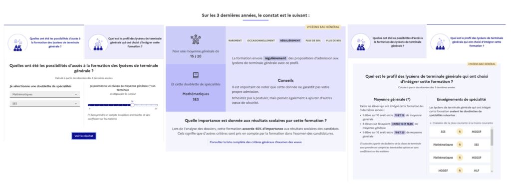 La rubrique des critères d'admission dans Parcoursup // Source : Ministère de l'enseignement supérieur et de la recherche La rubrique des critères d'admission dans Parcoursup // Source : Ministère de l'enseignement supérieur et de la recherche