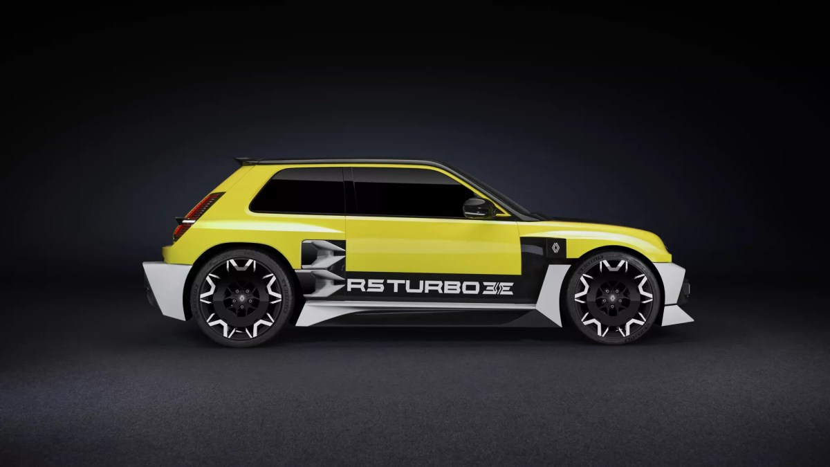 La Renault 5 Turbo 3E // Source : Renault La Renault 5 Turbo 3E // Source : Renault