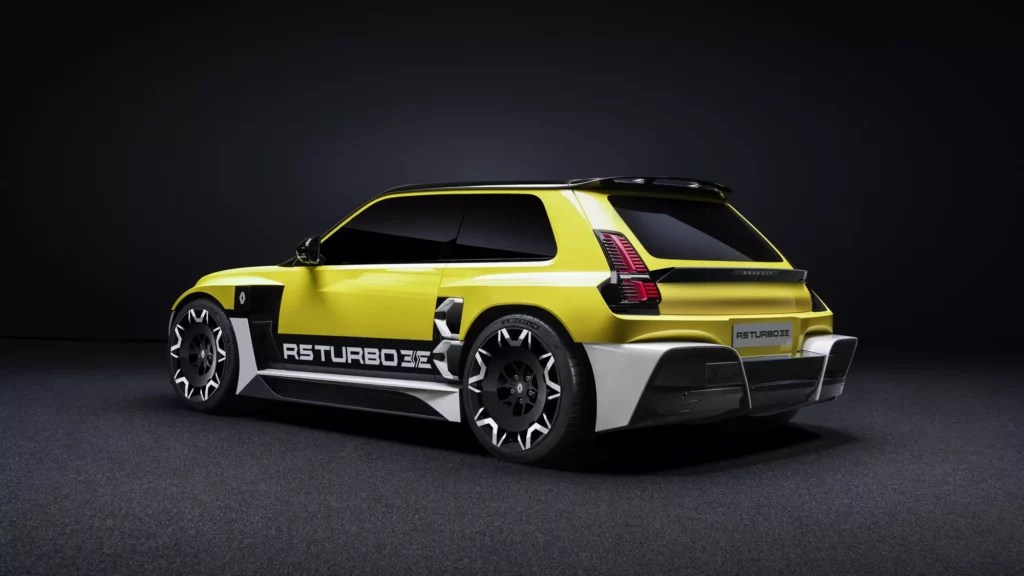 La Renault 5 Turbo 3E // Source : Renault La Renault 5 Turbo 3E // Source : Renault