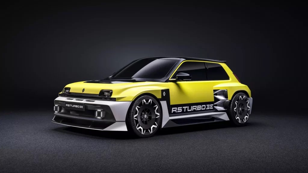 La Renault 5 Turbo 3E // Source : Renault La Renault 5 Turbo 3E // Source : Renault