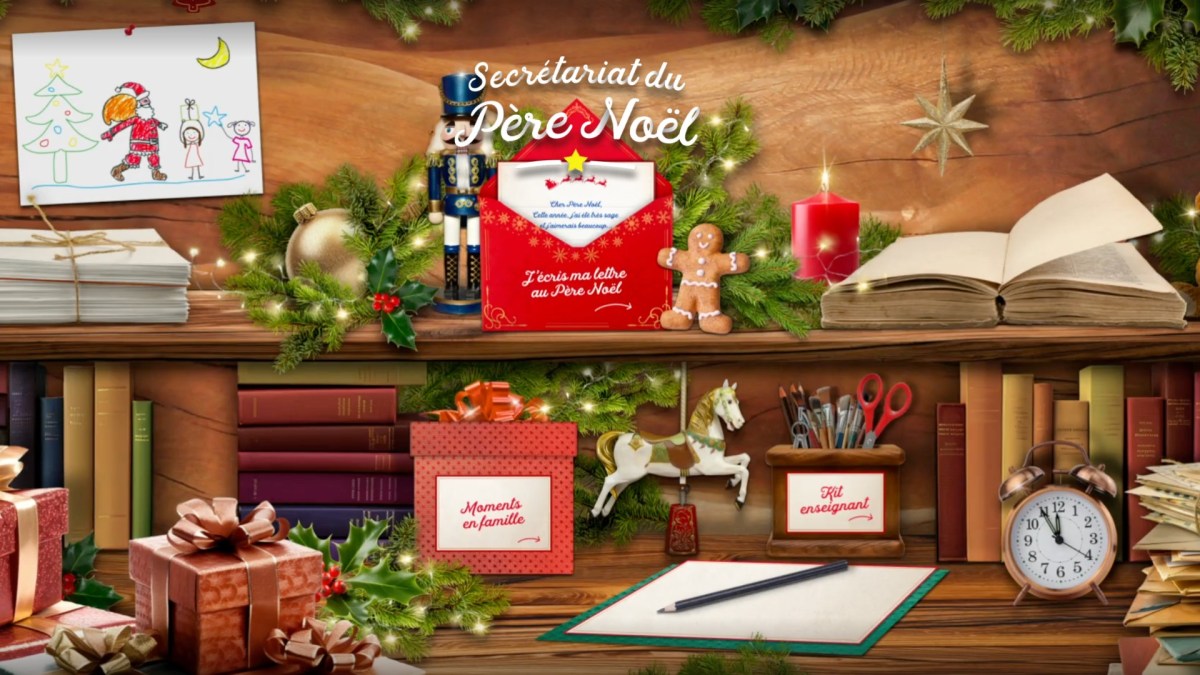 Source : Capture d'écran Secrétariat du Père noël Source : Capture d'écran Secrétariat du Père noël