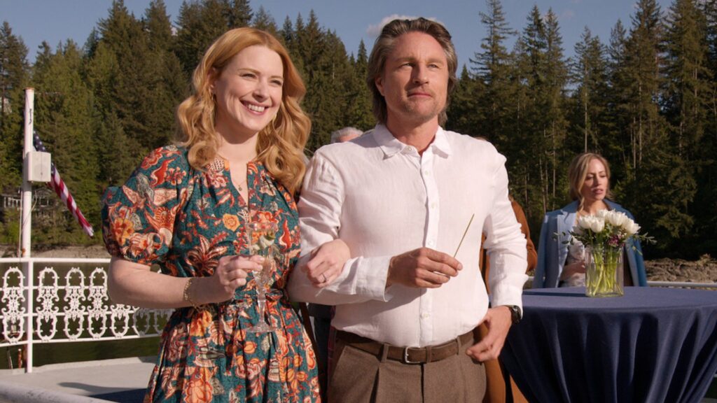 Mel et Jack dans la saison 6 de Virgin River. // Source : Netflix Mel et Jack dans la saison 6 de Virgin River. // Source : Netflix