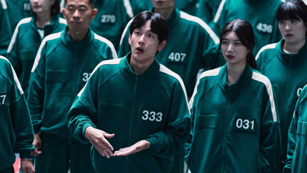 Yim Si-wan dans Squid Game. // Source : Netflix Yim Si-wan dans Squid Game. // Source : Netflix