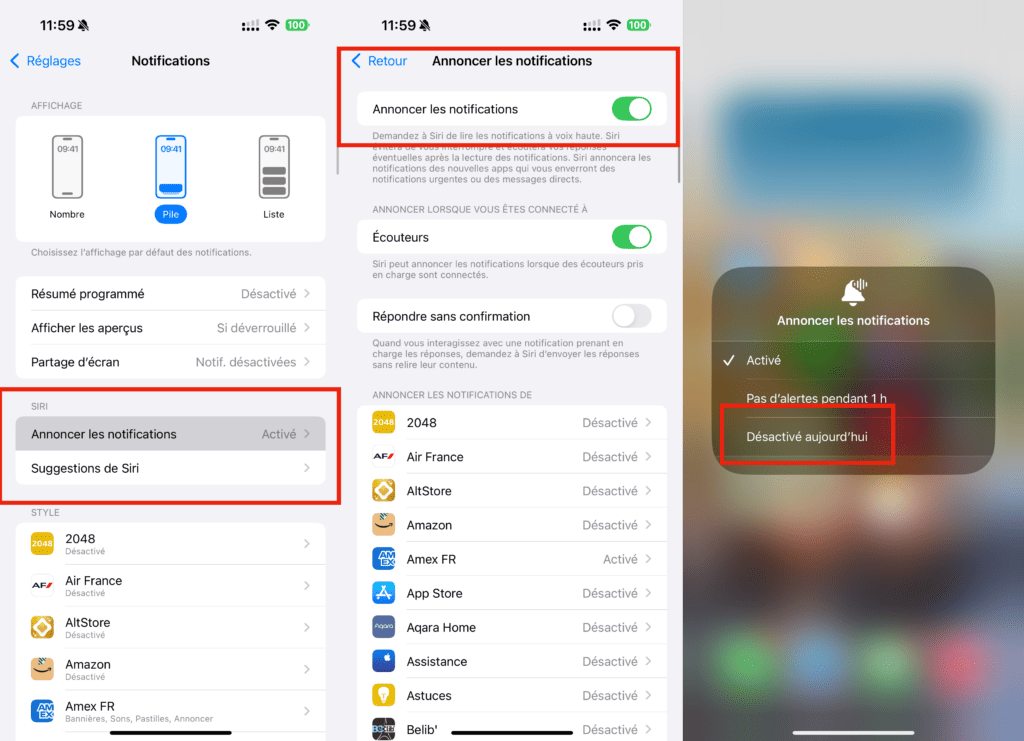 La fonctionnalité Annoncer les notifications peut être très frustrante. La fonctionnalité Annoncer les notifications peut être très frustrante.