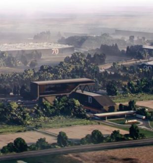 La nouvelle usine à drones et missiles d'Anduril // Source : Anduril La nouvelle usine à drones et missiles d'Anduril // Source : Anduril