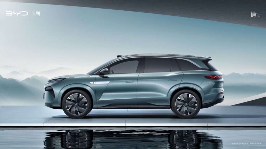 Le nouveau BYD Tang L en Chine. // Source : BYD Le nouveau BYD Tang L en Chine. // Source : BYD