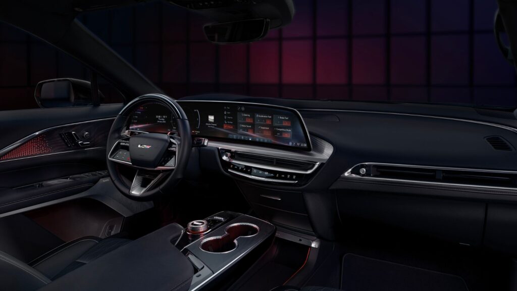 Le Cadillac Lyriq-V (2025) // Source : Cadillac Le Cadillac Lyriq-V (2025) // Source : Cadillac