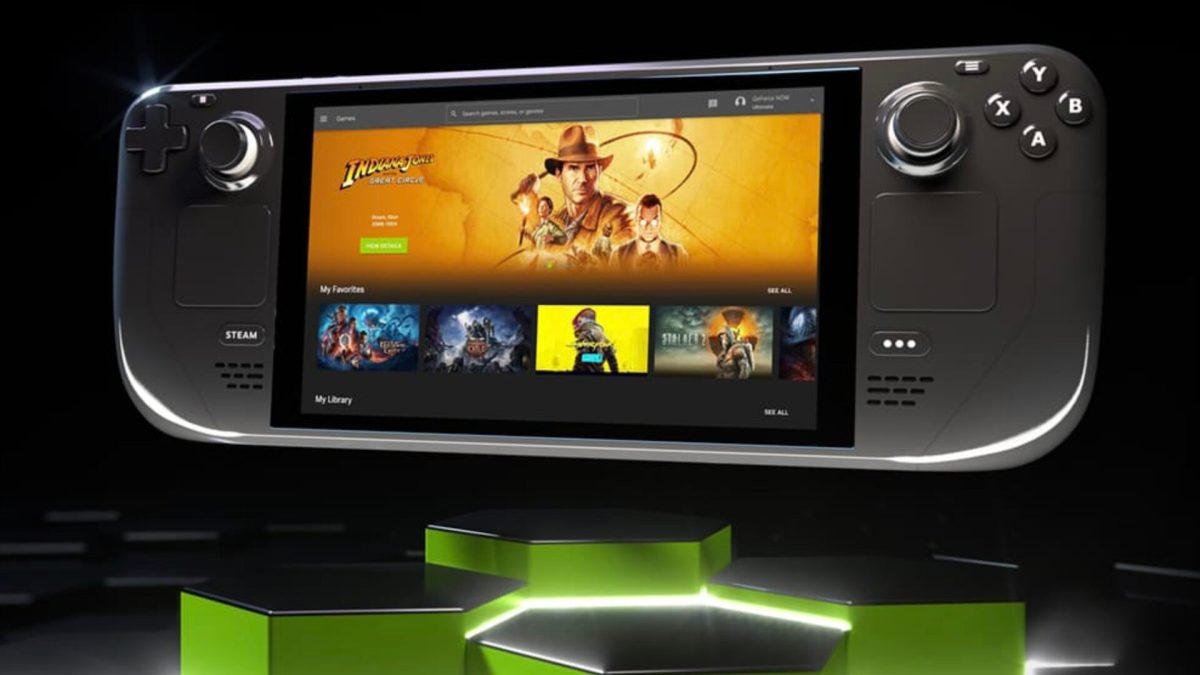 GeForce Now pour Steam Deck // Source : Nvidia GeForce Now pour Steam Deck // Source : Nvidia