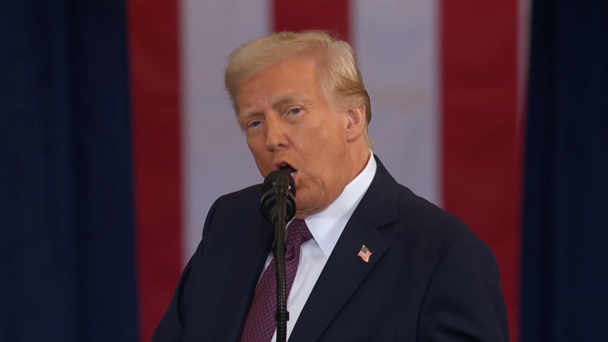 Donald Trump lors de son investiture le 21 janvier 2025. // Source : Donald Trump Donald Trump lors de son investiture le 21 janvier 2025. // Source : Donald Trump