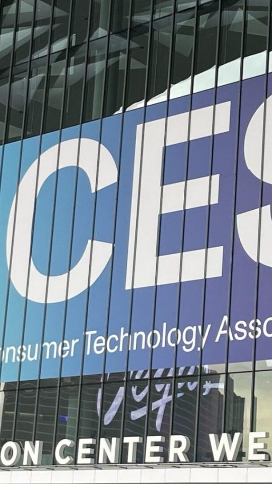 Le logo du CES 2025. // Source : X / CES Le logo du CES 2025. // Source : X / CES