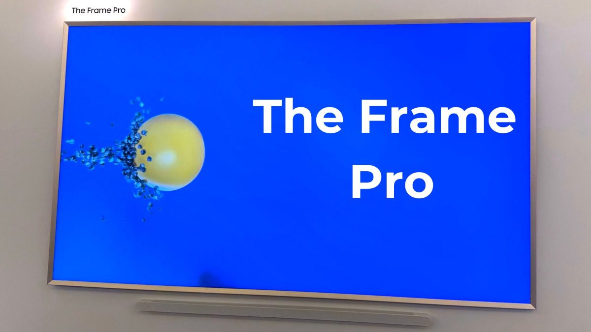 Samsung The Frame Pro // Source : Samsung Samsung The Frame Pro // Source : Samsung