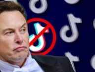 Elon Musk sauveur de TikTok ? // Source : montage Numerama Elon Musk sauveur de TikTok ? // Source : montage Numerama