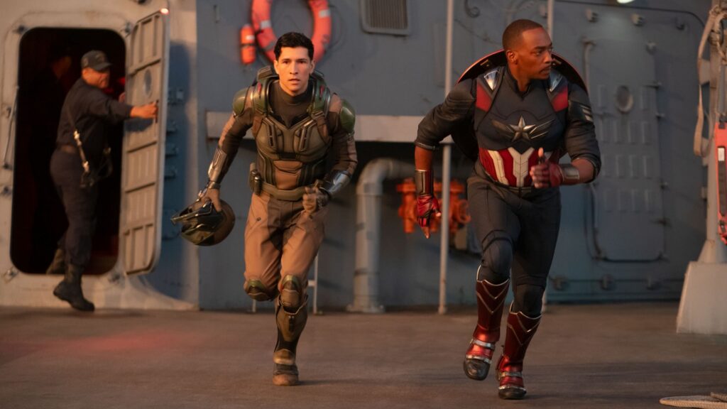 Faucon et Captain America Faucon et Captain America