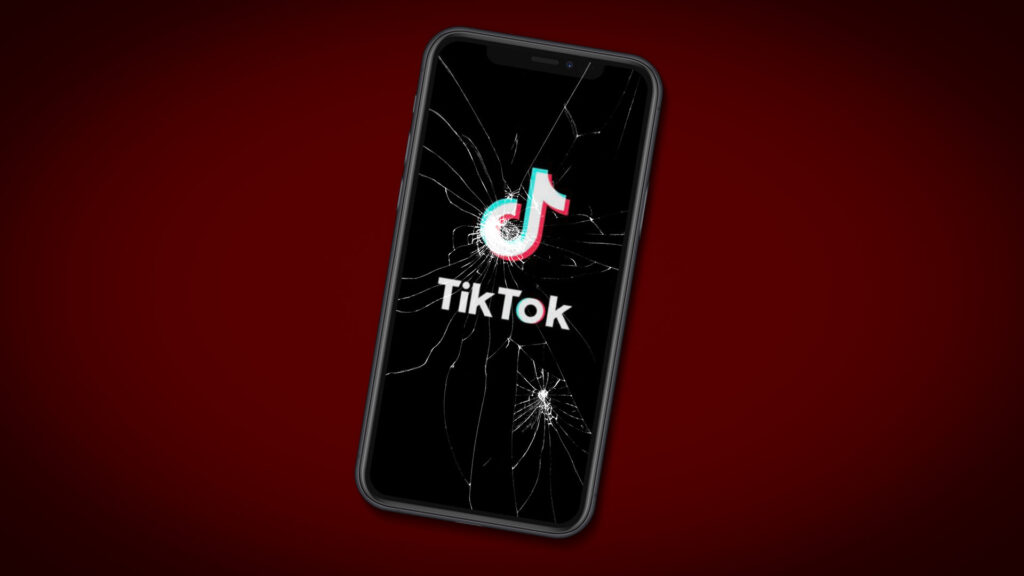 Interdiction de TikTok aux États-Unis. // Source : Envato/montage Numerama Interdiction de TikTok aux États-Unis. // Source : Envato/montage Numerama