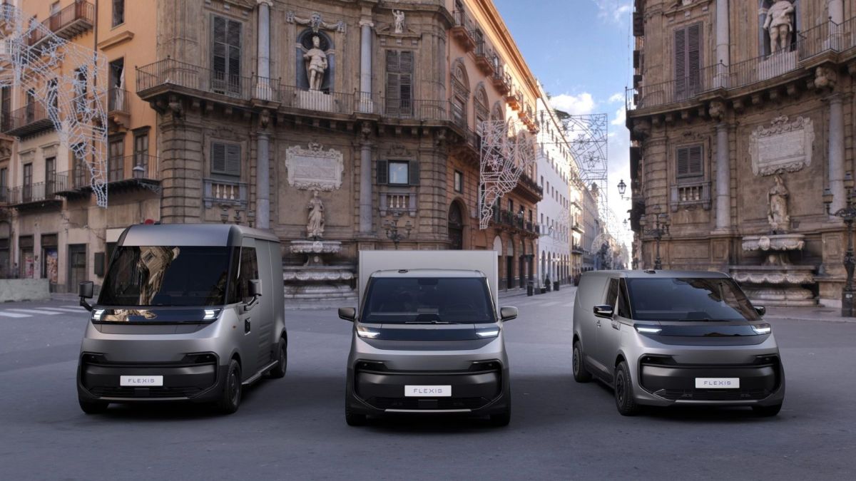 La gamme d'utilitaires électriques de Flexis // Source : Flexis La gamme d'utilitaires électriques de Flexis // Source : Flexis
