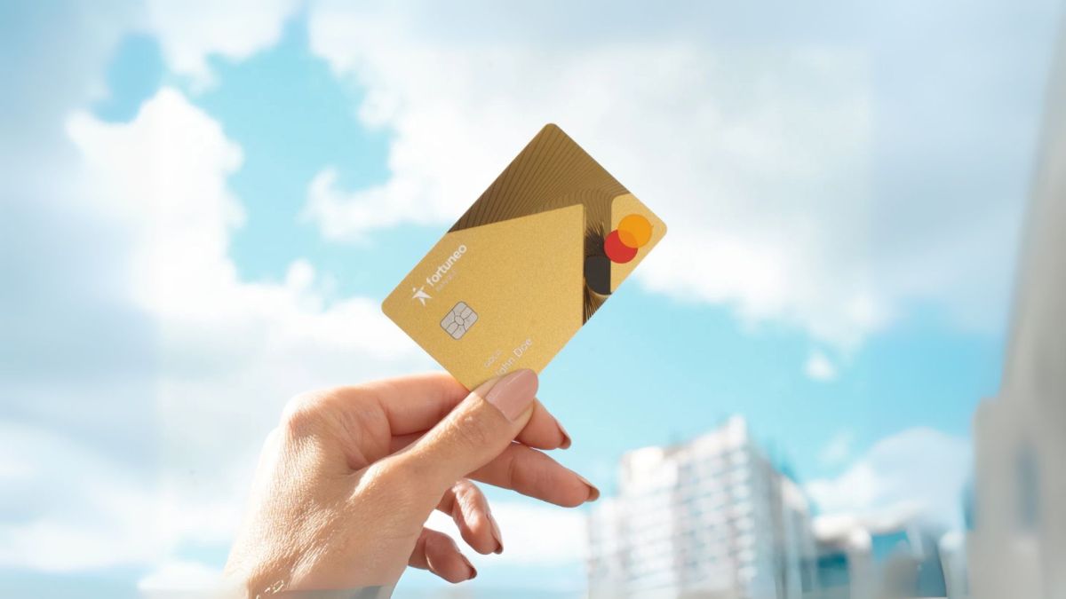 La carte Gold de Fortuneo // Source : Fortuneo La carte Gold de Fortuneo // Source : Fortuneo