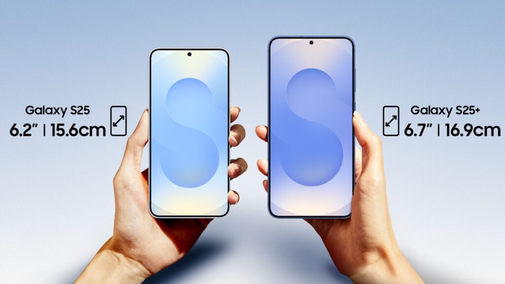 Samsung Galaxy s25 et s25+ // Source : Samsung Samsung Galaxy s25 et s25+ // Source : Samsung