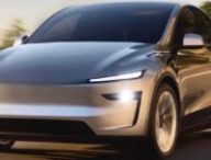 Tesla Model Y sans barre lumineuse // Source : X (ex-Twitter) Tesla Model Y sans barre lumineuse // Source : X (ex-Twitter)
