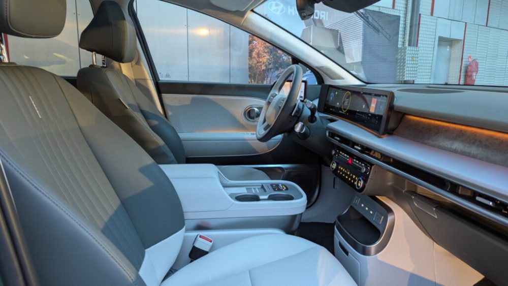 Intérieur du Hyundai Ioniq 9 // Source : Raphaelle Baut pour Numerama Intérieur du Hyundai Ioniq 9 // Source : Raphaelle Baut pour Numerama