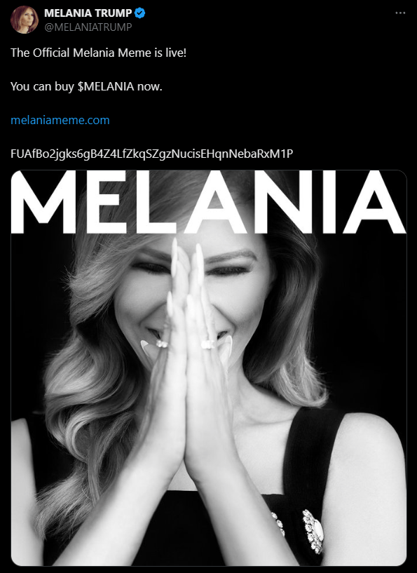 L'annonce du MELANIA L'annonce du MELANIA