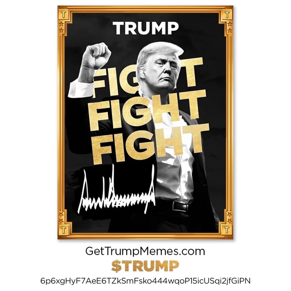 L'annonce du Memecoin TRUMP L'annonce du Memecoin TRUMP