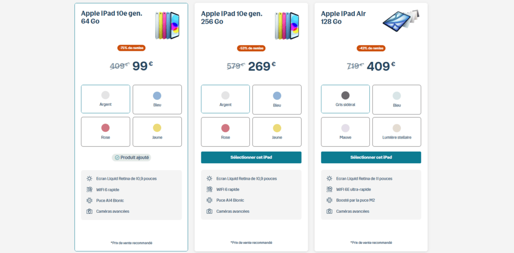 Les offres combo iPad + Bbox de bouygues Les offres combo iPad + Bbox de bouygues