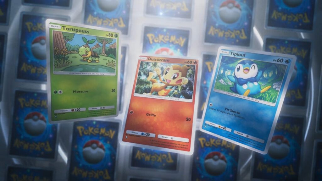 Un aperçu de l'extension « Choc Spatio-Temporel » de « Pokémon TCG Pocket » // Source : The Pokémon Company Un aperçu de l'extension « Choc Spatio-Temporel » de « Pokémon TCG Pocket » // Source : The Pokémon Company