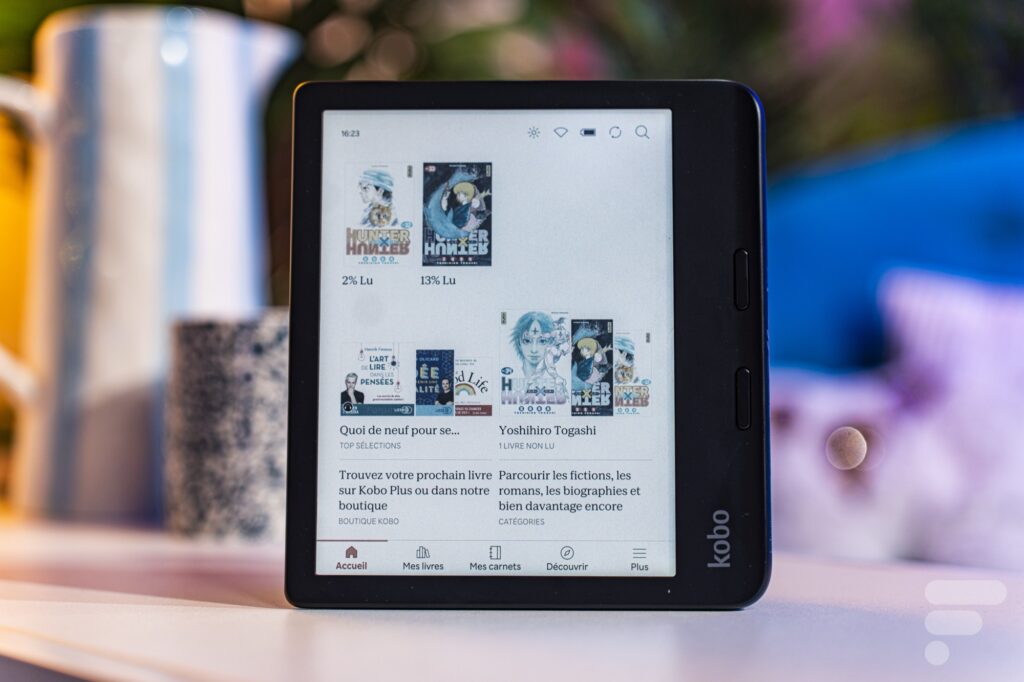 La Kobo Libra Colour // Source : Frandroid La Kobo Libra Colour // Source : Frandroid