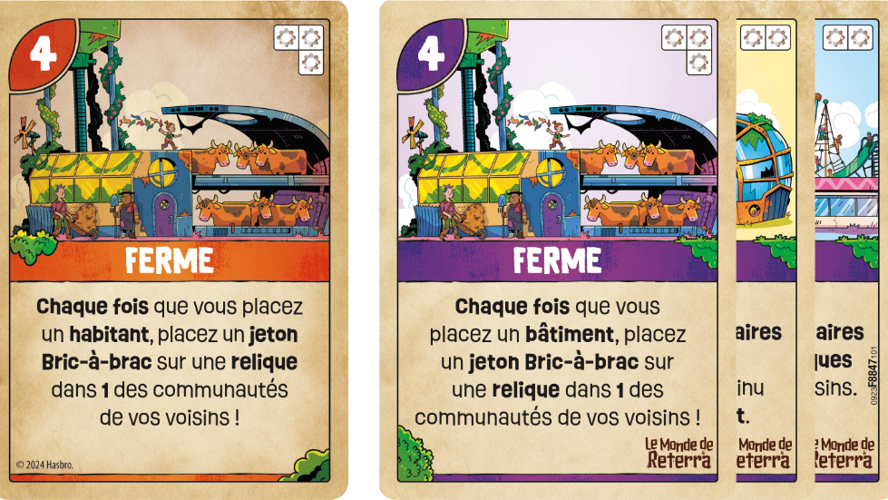 Le même bâtiment, mais avec plusieurs effets. // Source : Hasbro Le même bâtiment, mais avec plusieurs effets. // Source : Hasbro