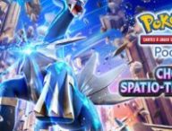 L'extension « Choc spatio-temporel » de Pokémon TCG Pocket // Source : The Pokémon Company L'extension « Choc spatio-temporel » de Pokémon TCG Pocket // Source : The Pokémon Company