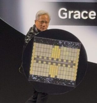 Jensen Huang, le patron de Nvidia au CES 2025. // Source : Numerama Jensen Huang, le patron de Nvidia au CES 2025. // Source : Numerama