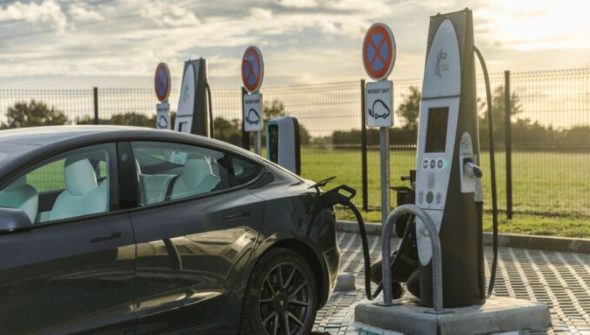 Une station de recharge NW IECharge. // Source : NW IECharge Une station de recharge NW IECharge. // Source : NW IECharge