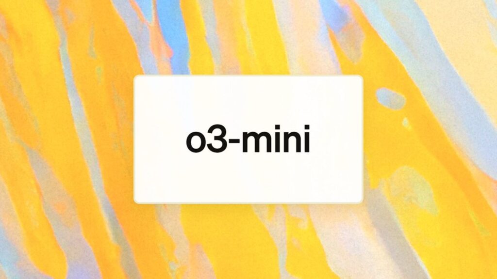 o3 mini ChatGPT // Source : OpenAI o3 mini ChatGPT // Source : OpenAI