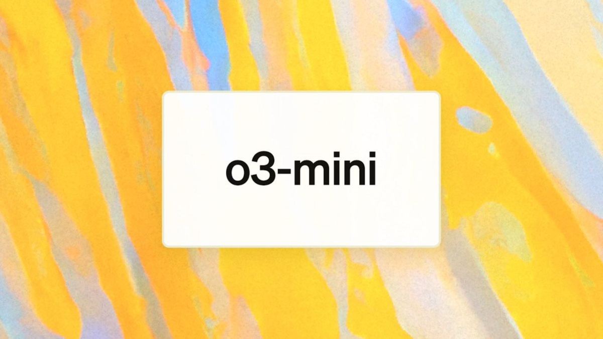 o3 mini ChatGPT // Source : OpenAI