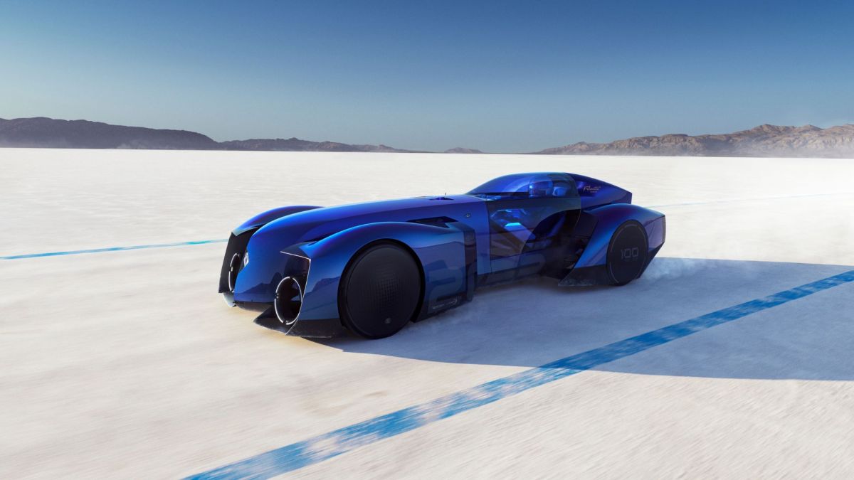 La Renault Filante Concept 2025 // Source : Renault La Renault Filante Concept 2025 // Source : Renault