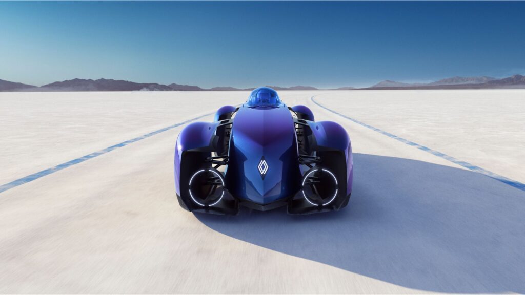 La Renault Filante Concept 2025 // Source : Renault La Renault Filante Concept 2025 // Source : Renault
