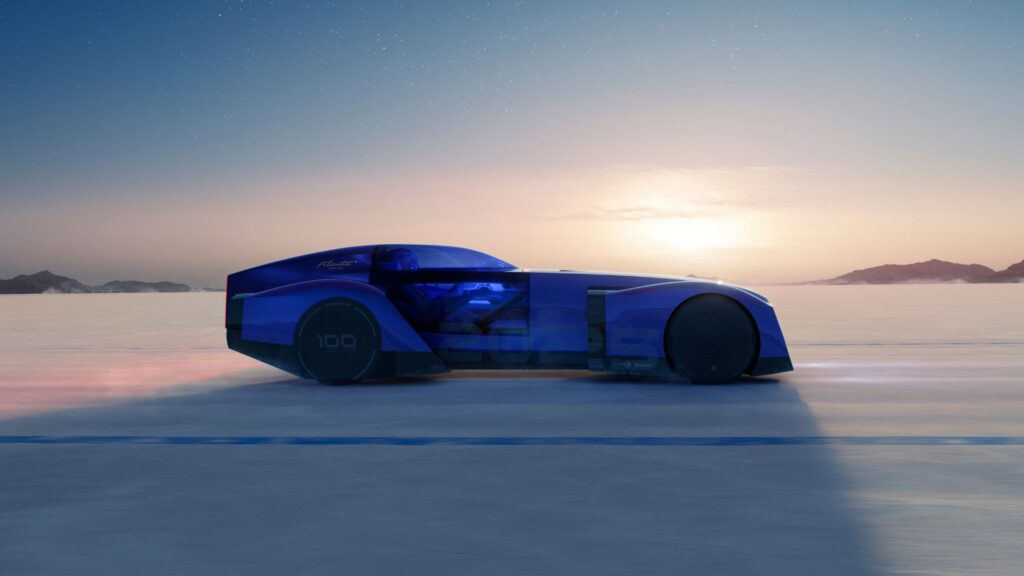 La Renault Filante Concept 2025 // Source : Renault La Renault Filante Concept 2025 // Source : Renault