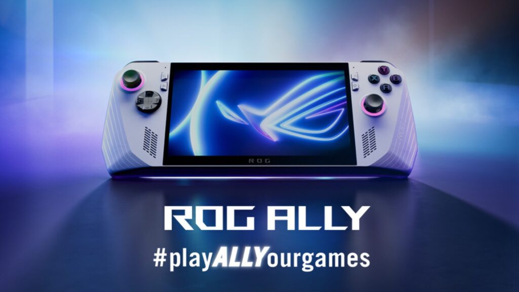 La Rog Ally Z1 Extreme // Source : Asus La Rog Ally Z1 Extreme // Source : Asus